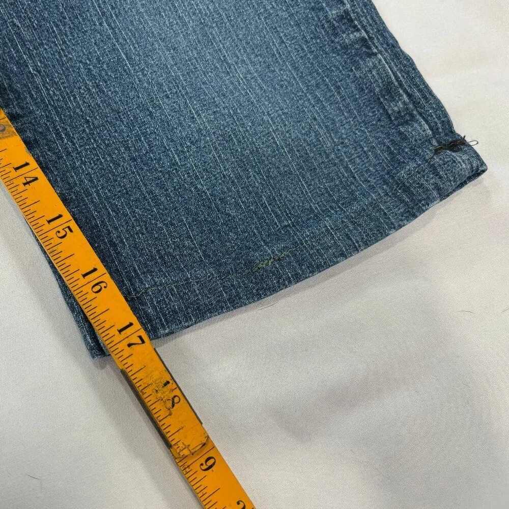 Signature Levi Strauss Denim Jean Capris Size Misses 10   Lot A